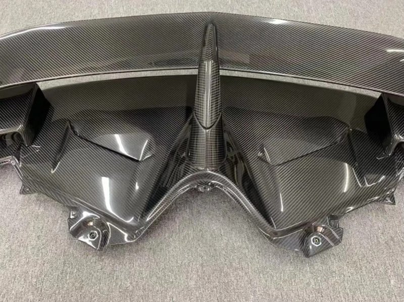 SVJ Style Spoiler Rear Wing High Quality Fast Delivery Dry Carbon Fiber Body Kits for  Aventador